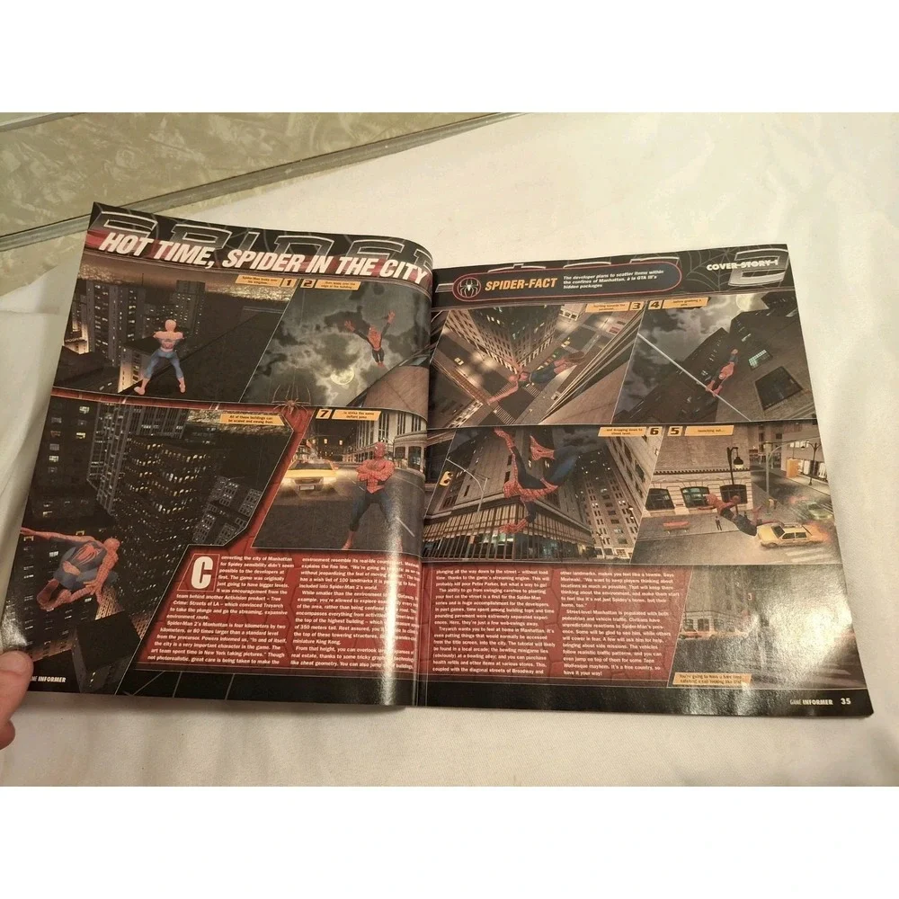 Game Informer Magazine Issue 122 Spider Man 2 Clock Tower 3 2003 Fatal Frame 2